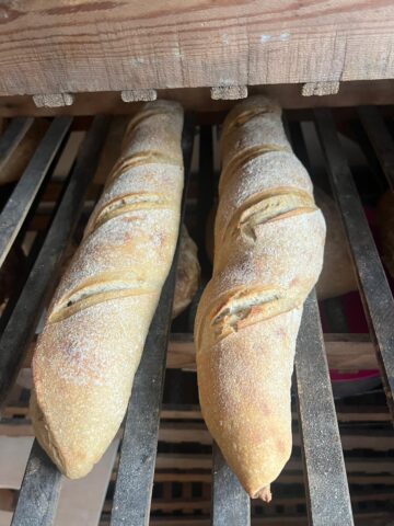Zuurdesem baguette